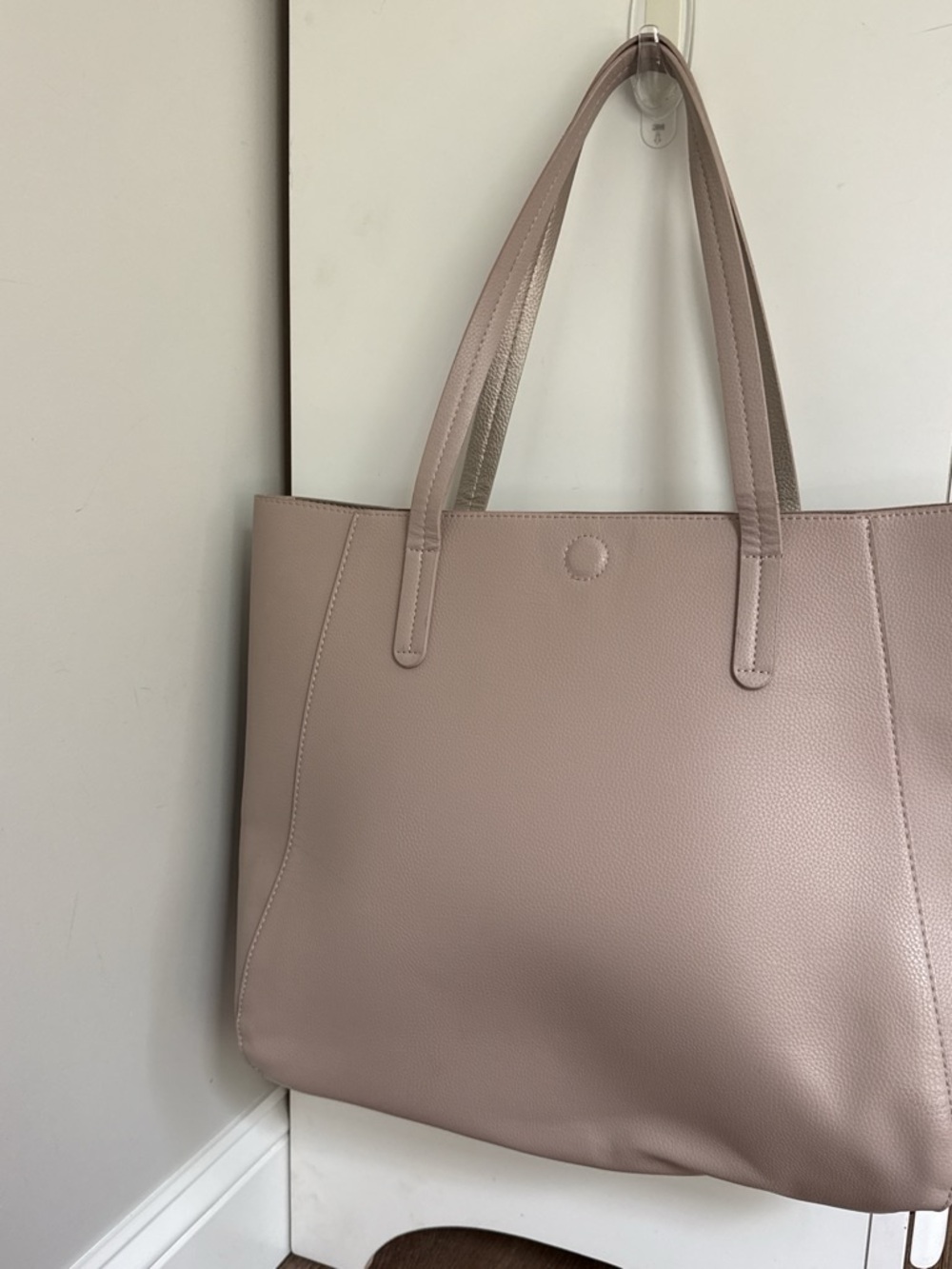 Classic Women's Tote Bag in Blush Pink